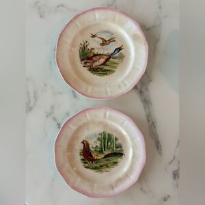 1924 Sebring Pottery Co. Hand Painted Plates